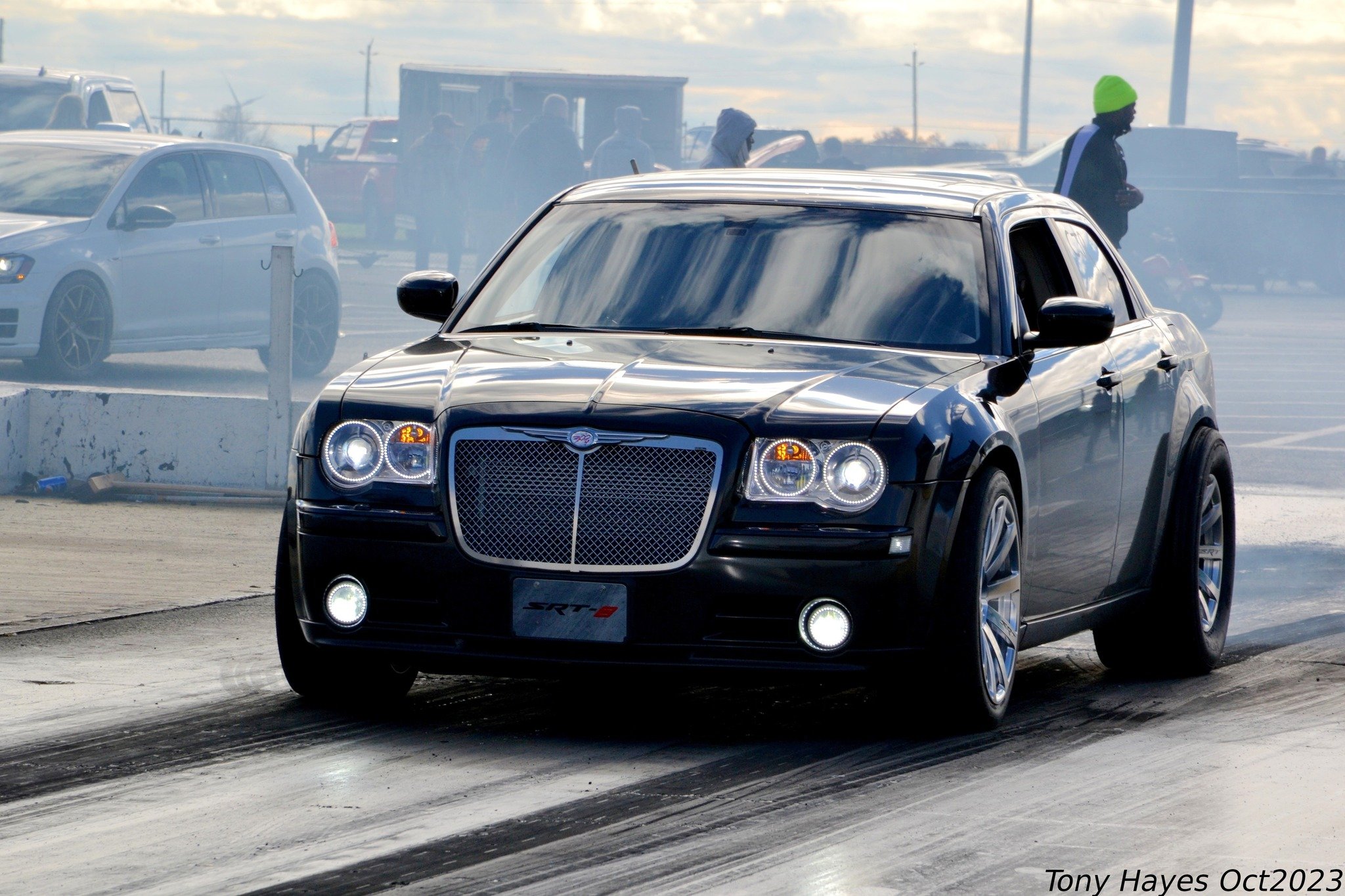 Black Chrysler 300 SRT8: CJR Performance build