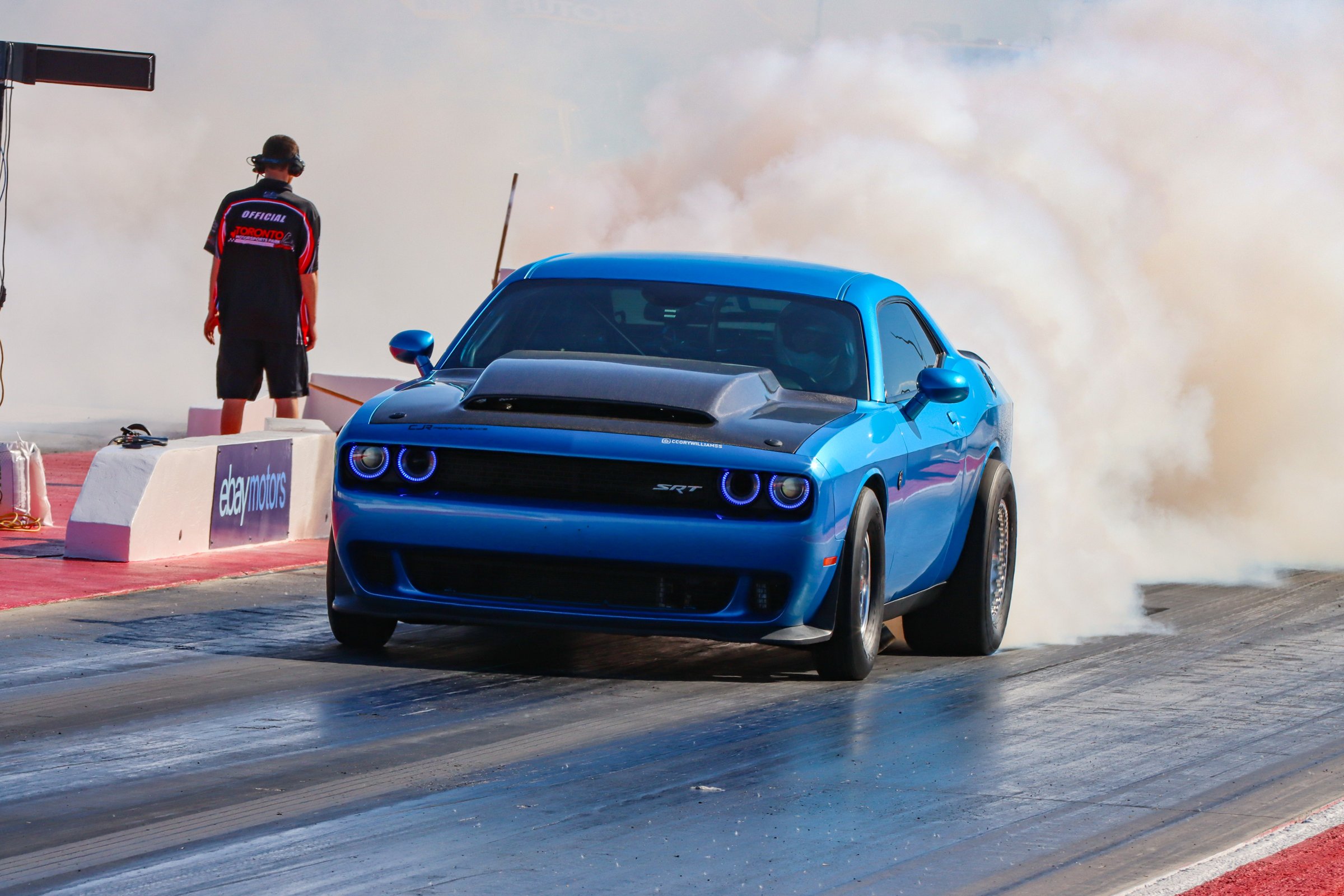 2016 Challenger Hellcat B5 Blue: CJR Performance build