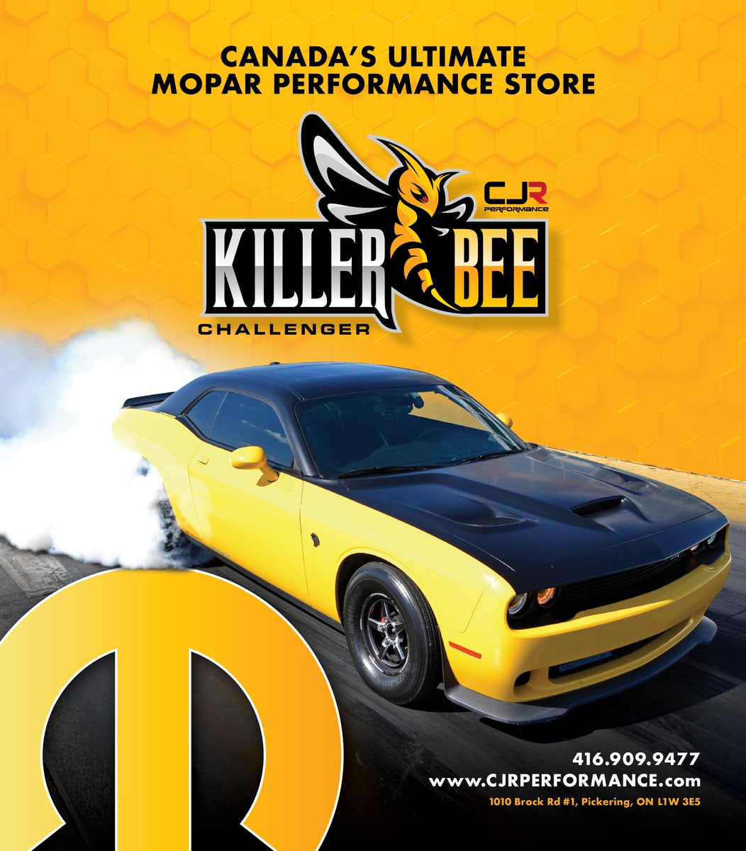 Killer Bee Challenger poster: CJR Performance build